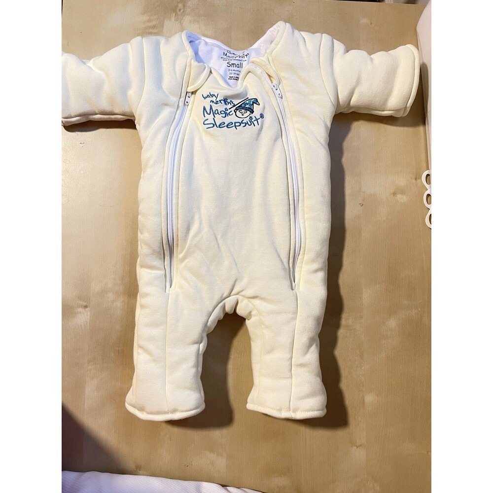 Baby Merlin's Magic Sleepsuit Padded Zip Sleepsuit Large 3-6M
